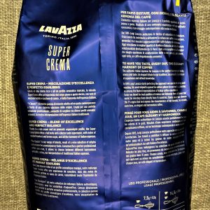 Lavazza Super Crema Espresso Whole Bean Coffee